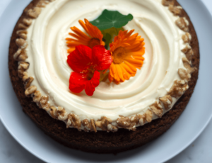 Torta de zanahoria o 