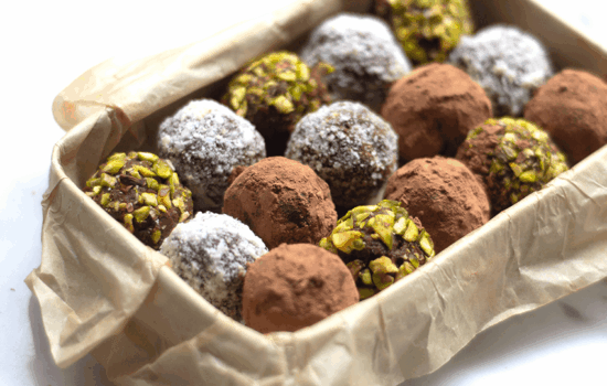 TRUFAS DE CHOCOLATE