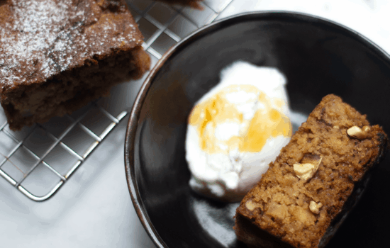 Torta de manzanas y nueces ( libre de gluten )