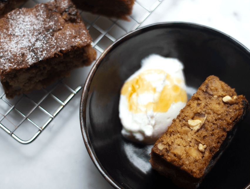 Torta de manzanas y nueces ( libre de gluten )